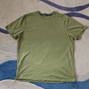 Toad&Co Sage/olive Green Men's Short Sleeve Tee Size Large